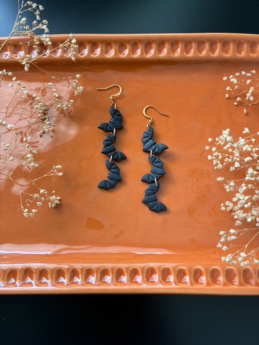 Bat earrings